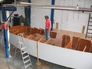 Construction aménagement voilier Nestor